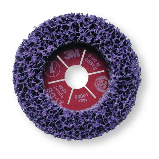 Disco de limpieza sin soporte, morado, Ø115 mm